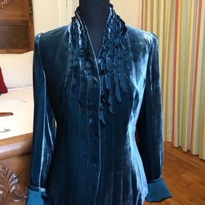 Velvet dark Green jacket